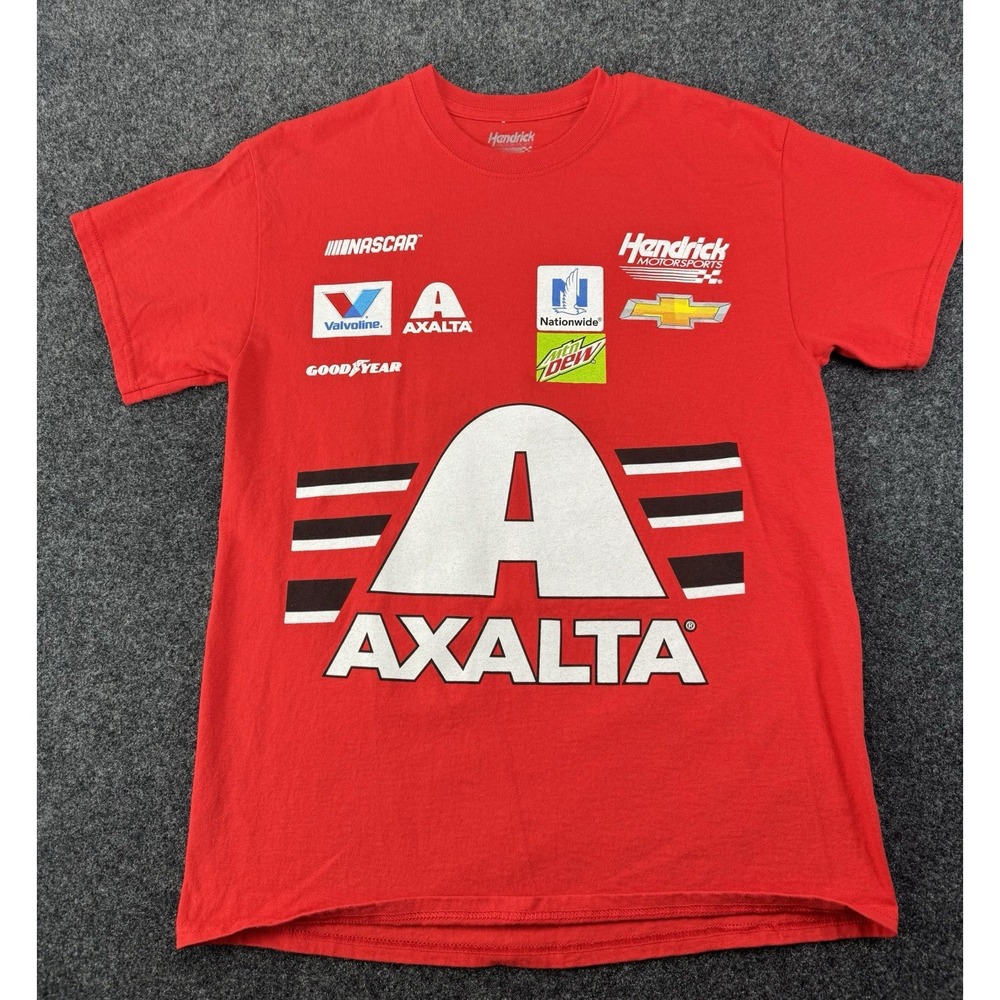 Hendrick Motorsports‎ Axalta NASCAR Racing T-Shirt Small Red Chevy Dale Jr Style